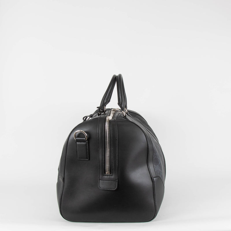 Gucci Black GG Supreme Carry On Bag