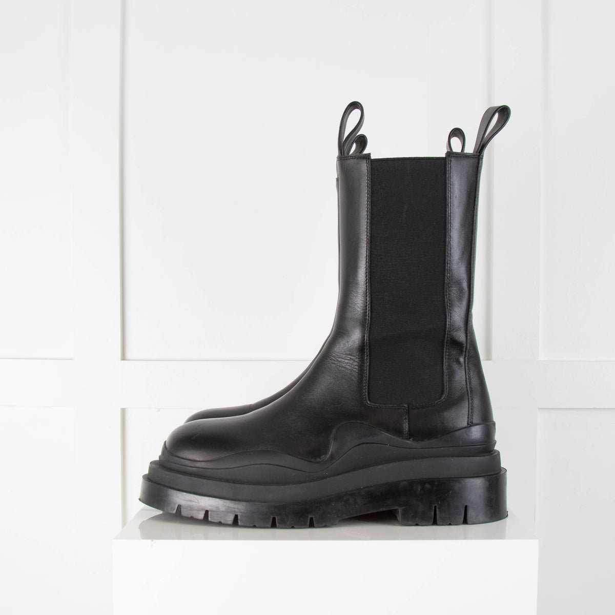 Alias Mae Piper Black Leather Boots