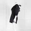 Self Portrait Black Playsuit Broderie Collar
