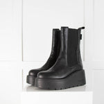 Russell & Bromley Leather Biker Boot