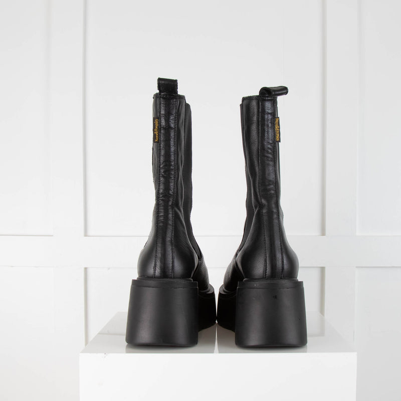 Russell & Bromley Leather Biker Boot