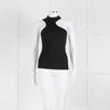 Anine Bing Black Cutout Vest Top