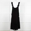 Lu.Ciee Black Strappy Tiered Sundress