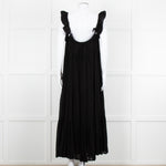 Lu.Ciee Black Strappy Tiered Sundress