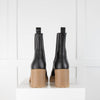 ba&sh Clare Leather Ankle Boots