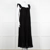 Lu.Ciee Black Strappy Tiered Sundress