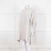 Issey Miyake Grey Pleated Sleeve Longline Jacket