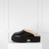 Alias Mae Quinny Black Shearling Lined Clogs