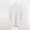 Issey Miyake Grey Pleated Sleeve Longline Jacket