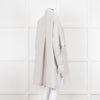 Issey Miyake Grey Pleated Sleeve Longline Jacket
