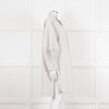 Issey Miyake Grey Pleated Sleeve Longline Jacket