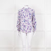 Isabel Marant Lilac Flower Print Blouse