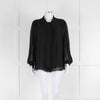 Somerset by Alice Temperley Black Tie Neck Blouse