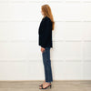 Forte Forte Navy Needlecord Soft Blazer Jacket