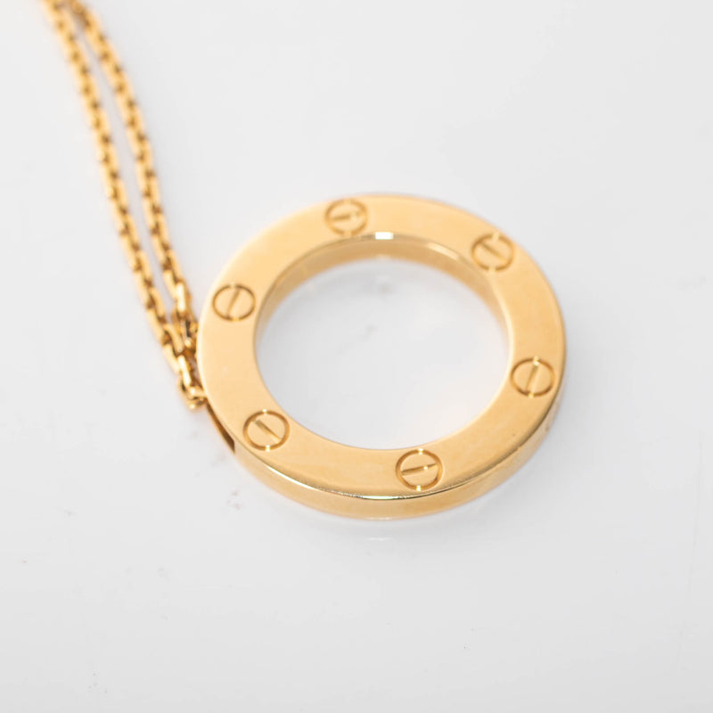 Cartier Yellow Gold LOVE Pendant