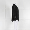 Somerset by Alice Temperley Black Tie Neck Blouse