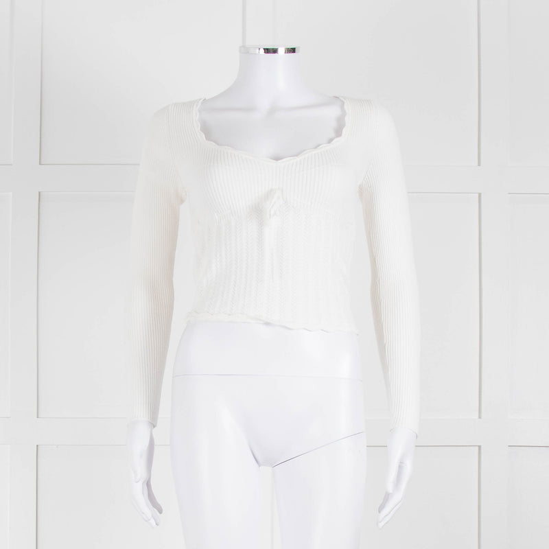Wilfred White Top With Tie Front