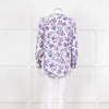Isabel Marant Lilac Flower Print Blouse
