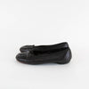 Chanel Black Quilted Ballet Flat with Patent CC
