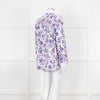 Isabel Marant Lilac Flower Print Blouse