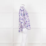 Isabel Marant Lilac Flower Print Blouse