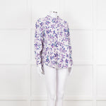 Isabel Marant Lilac Flower Print Blouse
