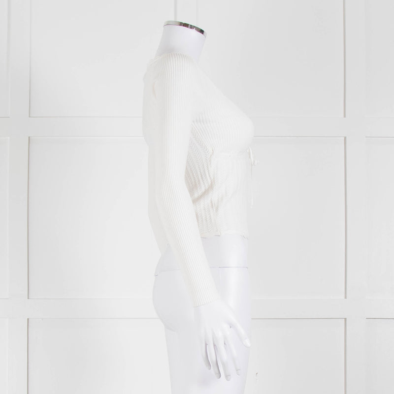 Wilfred White Top With Tie Front