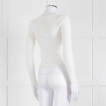 Wilfred White Top With Tie Front