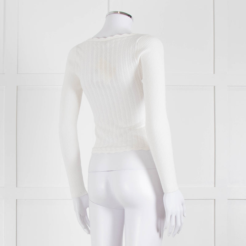 Wilfred White Top With Tie Front