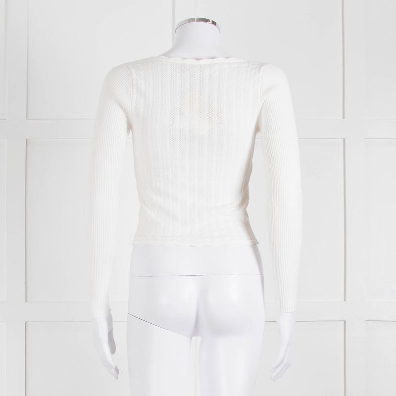 Wilfred White Top With Tie Front