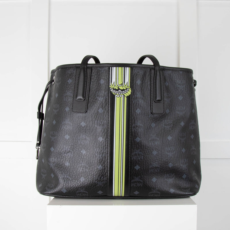 MCM Reversible Liz Canvas and Nappa Leather Shopper