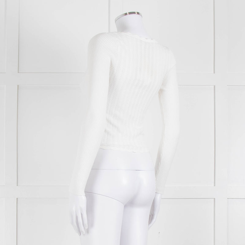 Wilfred White Top With Tie Front
