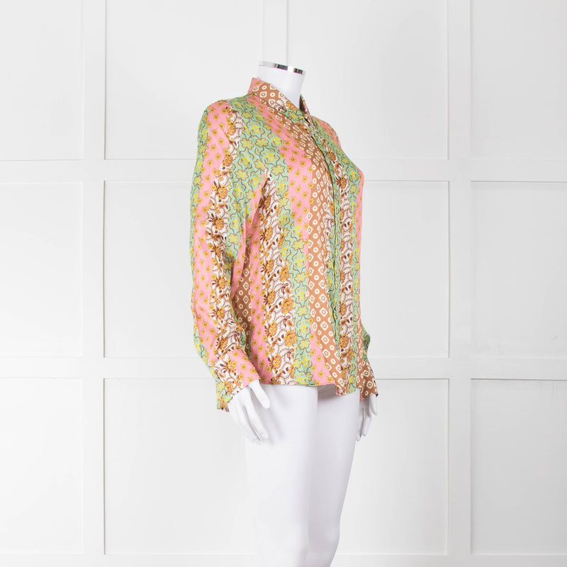 19.61 Milano Multicoloured Print Blouse
