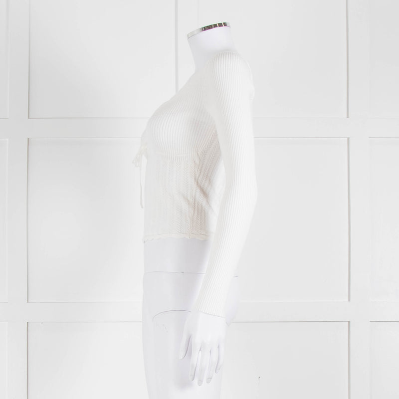 Wilfred White Top With Tie Front