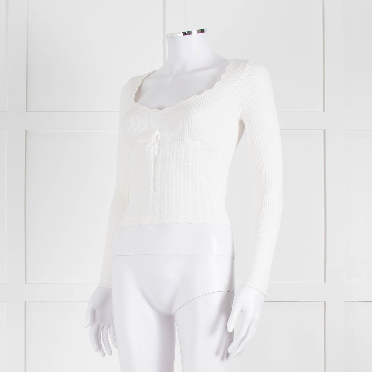 Wilfred White Top With Tie Front
