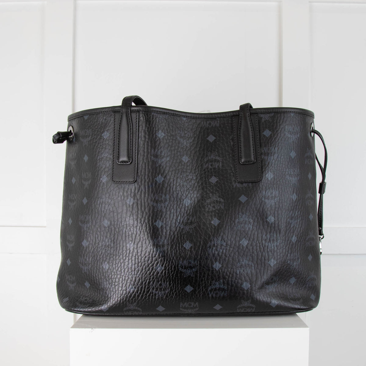 MCM Reversible Liz Canvas and Nappa Leather Shopper