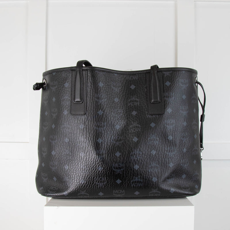 MCM Reversible Liz Canvas and Nappa Leather Shopper