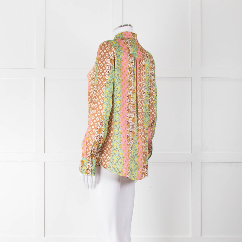 19.61 Milano Multicoloured Print Blouse