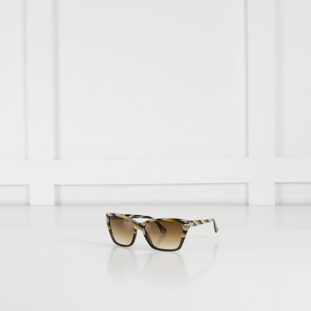Persol Patterned Frame Sunglasses