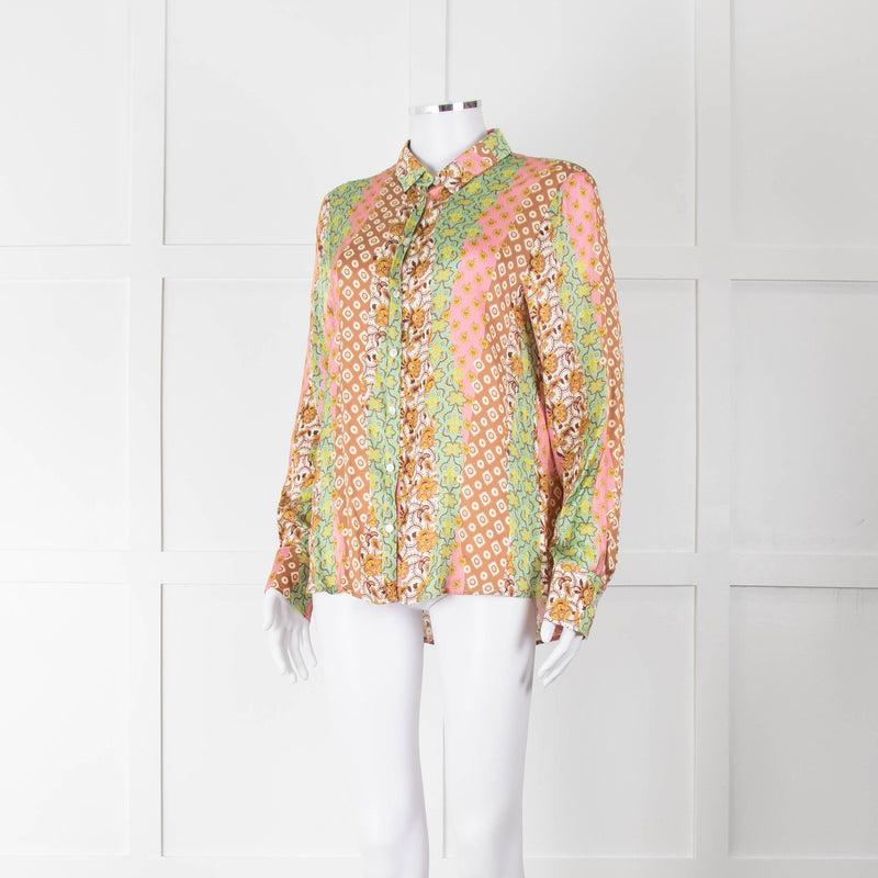 19.61 Milano Multicoloured Print Blouse
