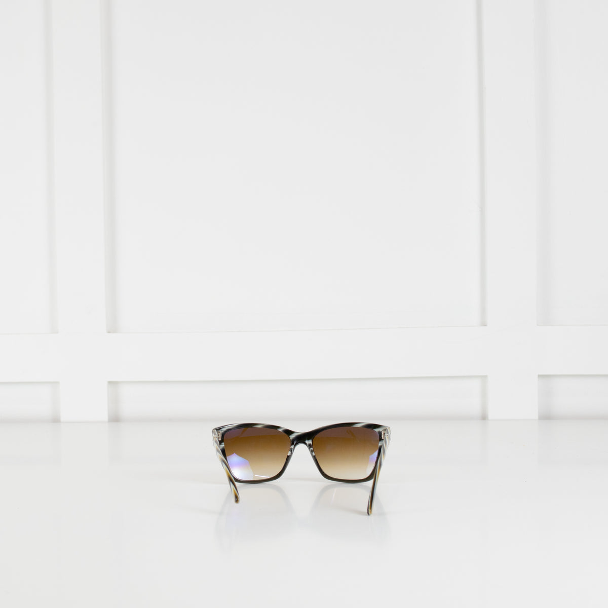 Persol Patterned Frame Sunglasses