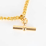 Tilly Sveaas Gold T Bar 40 cm Link Necklace