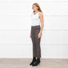 Citizens of Humanity Demy Lambs Leather Cropped Flare Trousers