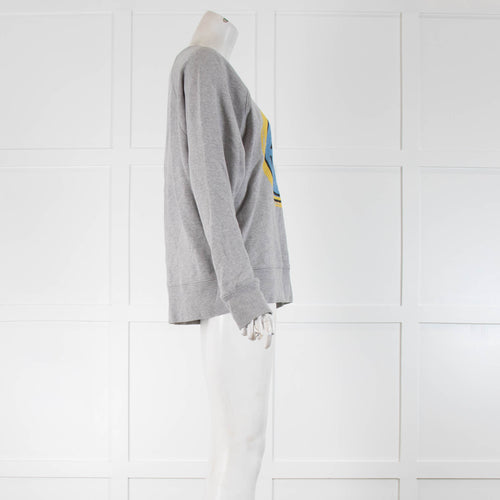 Zadig & Voltaire Grey Upper Happy Sweatshirt