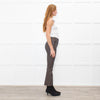 Citizens of Humanity Demy Lambs Leather Cropped Flare Trousers