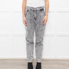 ba&sh Washed Grey Denim Jeans With Large Pockets