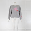Zadig & Voltaire Grey Love Heart Sweatshirt