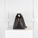 Chanel Black Caviar Leather Petit Timeless Tote