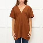 Plan C Amber Sleeveless Oversized Top
