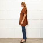 Plan C Amber Sleeveless Oversized Top